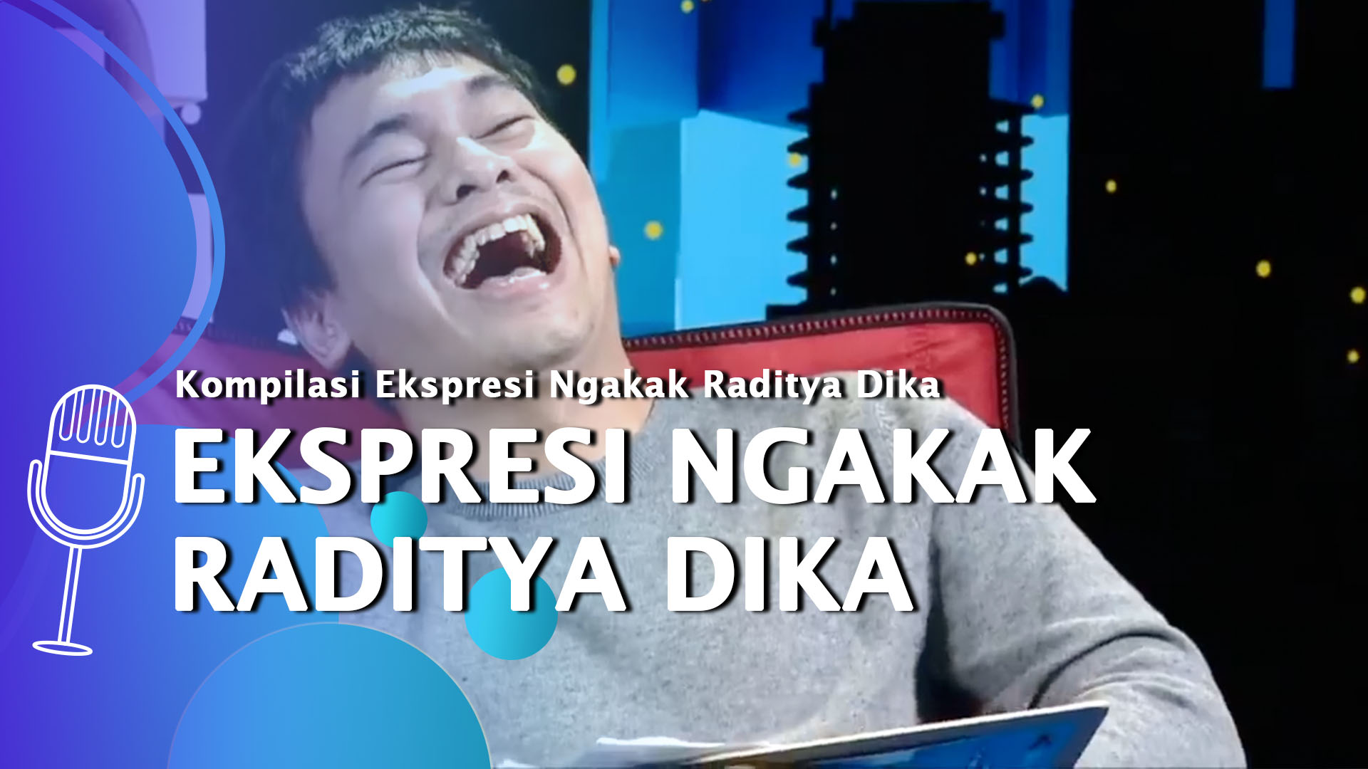 Kompilasi Video Raditya Dika Ngakak saat Nonton Stand Up Dodit Mulyanto