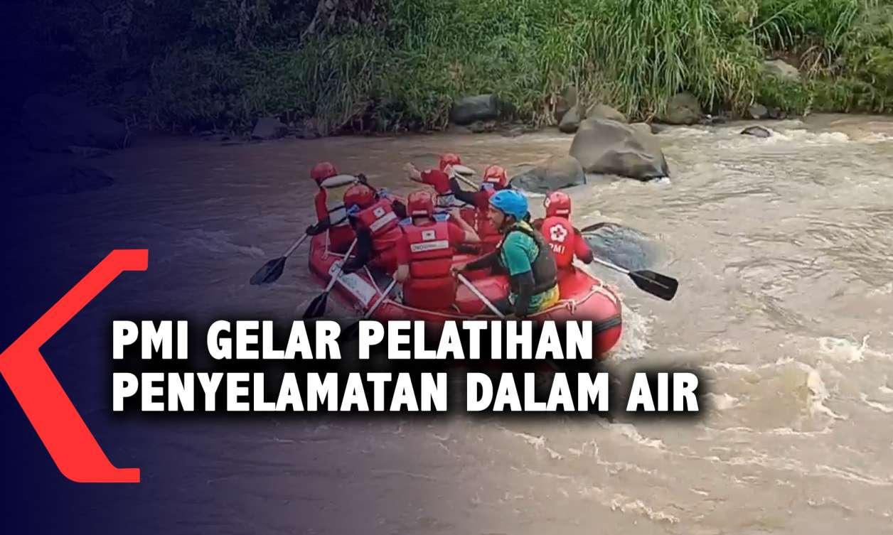 PMI Gelar Pelatihan Penyelamatan Dalam Air