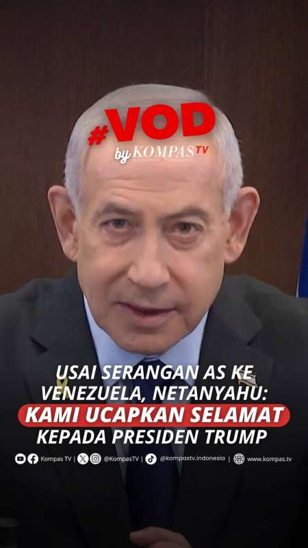 USAI SERANGAN AS KE VENEZUELA, NETANYAHU UCAPKAN SELAMAT KEPADA TRUMP