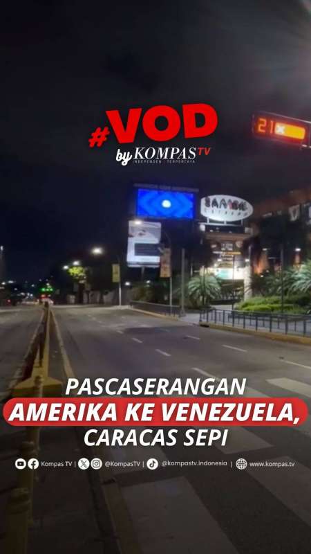 PASCASERANGAN AS KE VENEZUELA, CARACAS SEPI