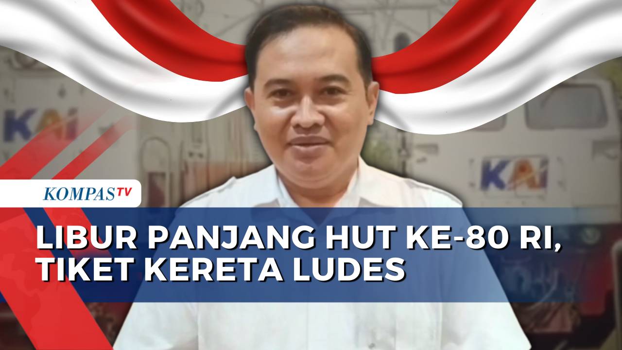 Video 128 Ribu Tiket Kereta Api Ludes Terjual Saat Libur Panjang Hut