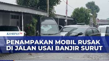 Banjir Di Medan Surut, Mobil Rusak Tak Beraturan Di Jalan Usai Terbawa Arus  | SAPA SIANG