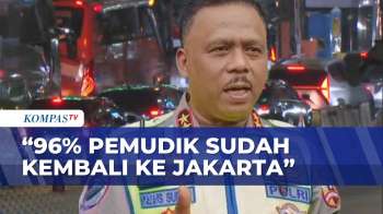 Kakorlantas: 96 Persen Kendaraan Pemudik Sudah Kembali Ke Jakarta, Tingkat Kecelakaan Menurun