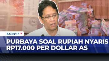 Menkeu Purbaya Respons Rupiah Melemah Dekati Rp17.000 Per Dolar AS | KOMPAS SIANG