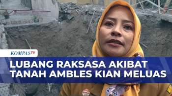 Lubang Raksasa Mirip Sinkhole Di Wonosobo Semakin Meluas | SAPA SIANG