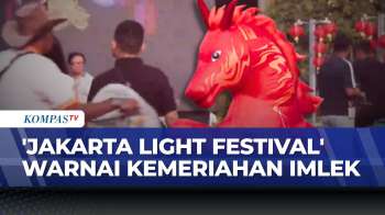 Jakarta Light Festival Hadir di Kota Tua, Sajikan Pertunjukan dan Dekorasi Imlek | SAPA MALAM