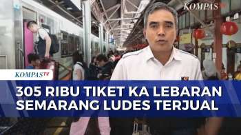 PT KAI Catat 305 Ribu Tiket Kereta Mudik Lebaran Di Semarang Ludes Terjual | SAPA PAGI
