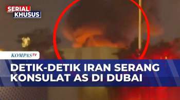 Asap Mengepul! Drone Iran Serang Konsulat AS  Di Dubai, Otoritas UEA Klaim Cegah Seribu Rudal-Drone