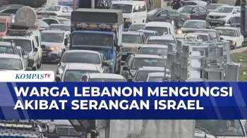 Momen Warga Lebanon Berbondong-Bondong Tinggalkan Kota Akibat Serangan Israel | BERITA UTAMA