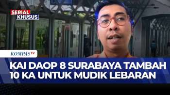 Antisipasi Lonjakan Mudik, KAI Daop 8 Surabaya Operasikan Kereta Tambahan