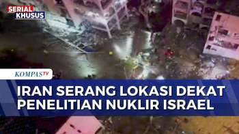Serangan Iran Hantam Lokasi Dekat Pusat Penelitian Nuklir Israel, 75 Orang Luka-Luka