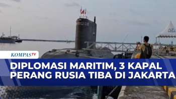 Penampakan 3 Kapal Perang Rusia Tiba di Pelabuhan Tanjung Priok Jakarta | JMP