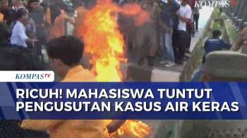 Demo di Depan DPRD Sultra Ricuh, Tuntut Keadilan Kasus Aktivis KontraS Andrie Yunus