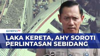 “Flyover” Akan Dibangun Di Perlintasan Sebidang, Ini Kata Menko AHY | KOMPAS MALAM