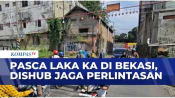 Dishub Jaga Perlintasan Pasca Laka Kereta Di Bekasi Timur | BERITA UTAMA