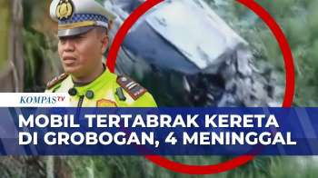 Tragis! Mobil Pengantar Jemaah Haji Tertabrak Kereta Di Grobogan, 4 Orang Meninggal Dunia | BERUT