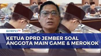 Ketua DPRD Jember Minta Maaf Soal Anggota Main 'Game' Dan Merokok Saat Rapat | KOMPAS MALAM