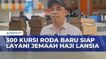 300 Kursi Roda Baru Tiba di Jeddah, Siap Layani Jemaah Haji Lansia dan Disabilitas | SAPA SIANG