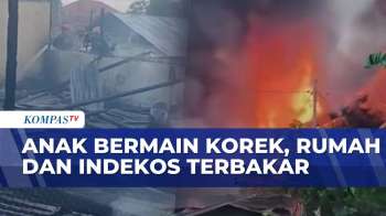 Dua Bangunan di Palopo Terbakar, Api Diduga Berasal dari Korek yang Dimainkan Anak | BERUT