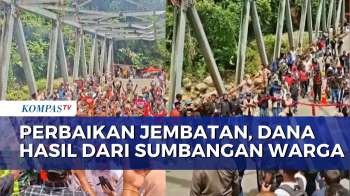 Haru Warga Bener Meriah, Kumpulkan Dana Rp1 Miliar Hasil Sumbangan Untuk Perbaiki Jembatan Rusak