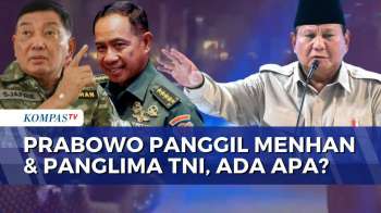 Presiden Prabowo Panggil Menhan Sjafrie dan Panglima TNI, Ada Apa? | KOMPAS MALAM