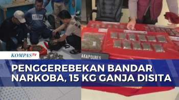 Polisi Gerebek Bandar Narkoba Di Cianjur, 2 Tersangka Dan 15 Kg Ganja Diamankan!