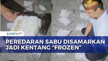 Polisi Bongkar Modus Baru Peredaran Sabu Dalam Kemasan Kentang 'Frozen' Di Kaltim | BORGOL