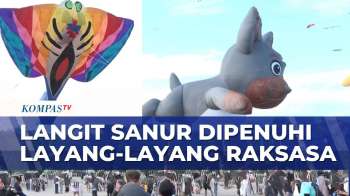 Festival Layang-Layang Internasional Rare Angon 2026 Tarik Pengunjung ke Sanur | BERUT