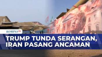 Iran Pasang Spanduk Ancaman Trump, AS Pamer Pesawat Tempur Siluman F-35C | KOMPAS MALAM