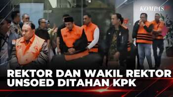 OTT KPK, Rektor dan Wakil Rektor Unsoed Ditahan Terkait Dugaan Korupsi PMB | KOMPAS PAGI