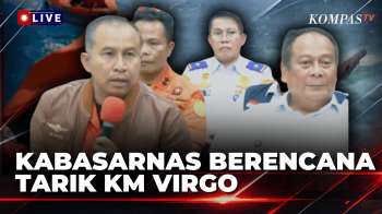 UPDATE! Kabasarnas Rencanakan Penarikan KM Virgo Transport 8 dan Evakuasi Korban di Laut Jawa