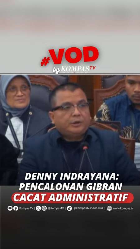 Sidang MK, Denny Indrayana: Pencalonan Gibran Cacat Administratif Dan Manipulatif