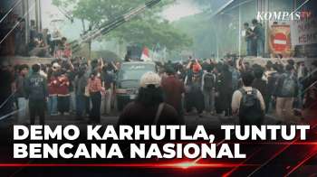 Massa di Kalteng Tuntut Status Bencana Nasional Karhutla Ditetapkan dalam 2x24 Jam | BERUT