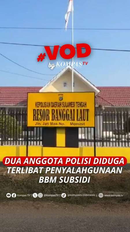 DUA ANGGOTA POLISI DIDUGA TERLIBAT PENYALAHGUNAAN BBM SUBSIDI