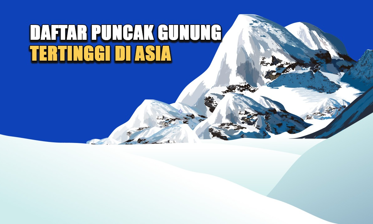 Daftar Puncak Gunung Tertinggi Di Asia Ada Di Mana Saja