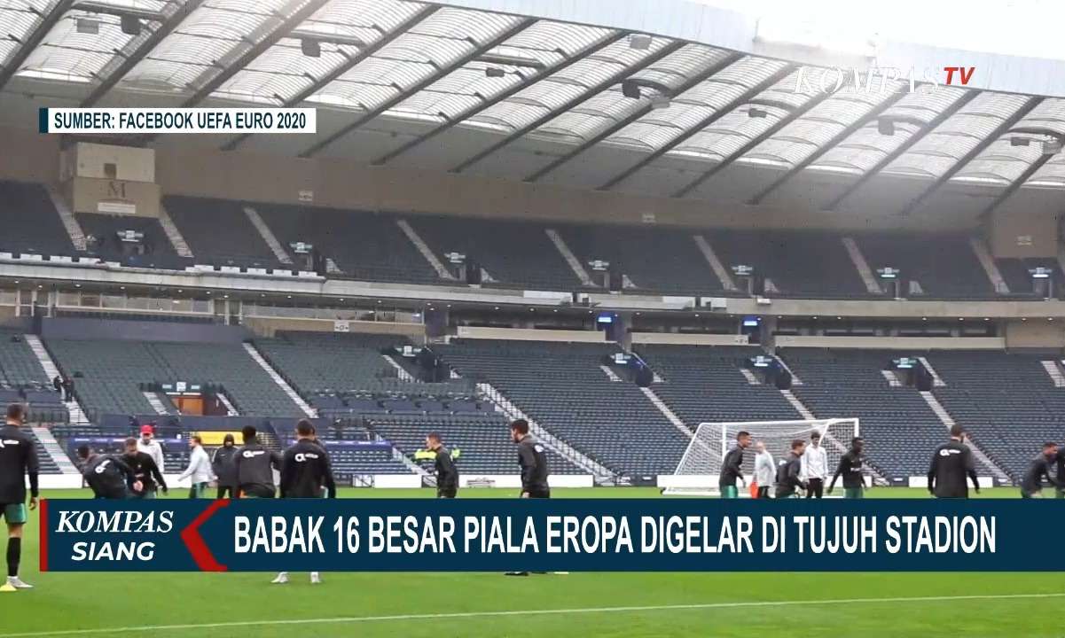 7 Stadion Besar yang Akan Gelar Babak 16 Piala Eropa 2020