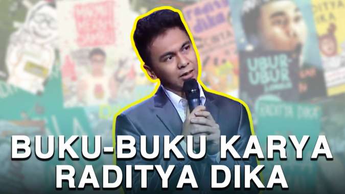 Inilah Buku-buku Karya Raditya Dika, Punya Ciri Khas Tersendiri!