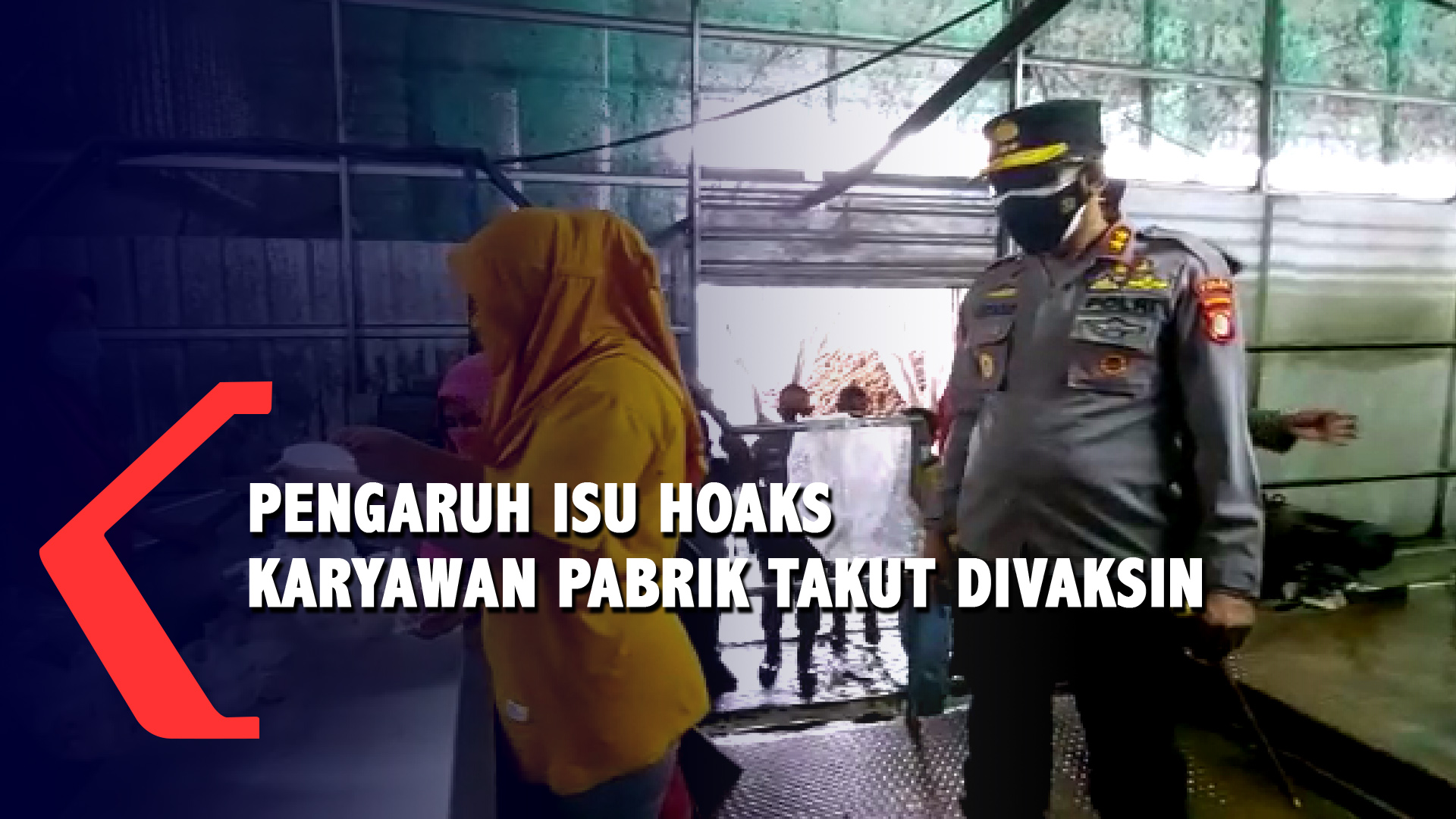 Karena Isu Hoaks Ratusan Karyawan Pabrik Kelapa Di Gorontalo Takut Divaksin