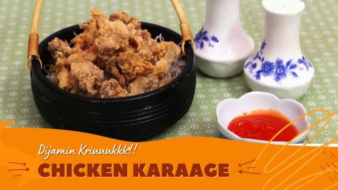 Resep Mudah Membuat Chicken Karaage yang Renyah dan Enak!