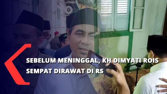 Sebelum Meninggal, KH Dimyati Rois Sempat Dirawat di Rumah Sakit