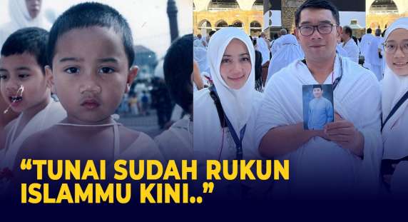 Haru! Atalia Unggah Foto-foto Eril Kecil, Sampaikan Doa Penuh Haru di Tanah Suci