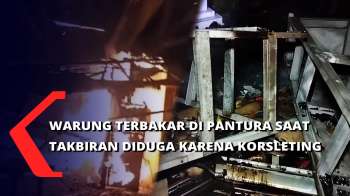 2 Warung Di Pantura Terbakar Di Malam Idul Adha