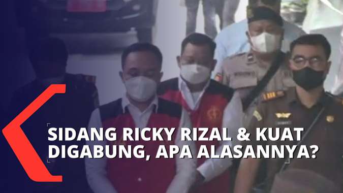 Kenapa Persidangan Ricky Rizal dan Kuat Ma ruf Digabung? Begini ...