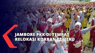 bantu-korban-erupsi-semeru-pkk-lumajang-gelar-jambore-di-tempat-relokasi