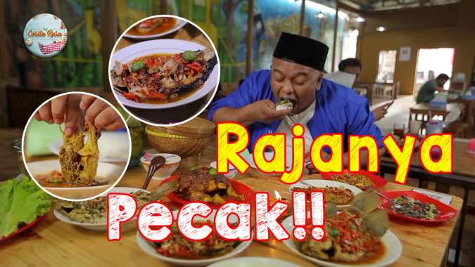 Rajanya Pecak! Ada di Rumah Makan Babeh Sadeli Kuliner Betawi