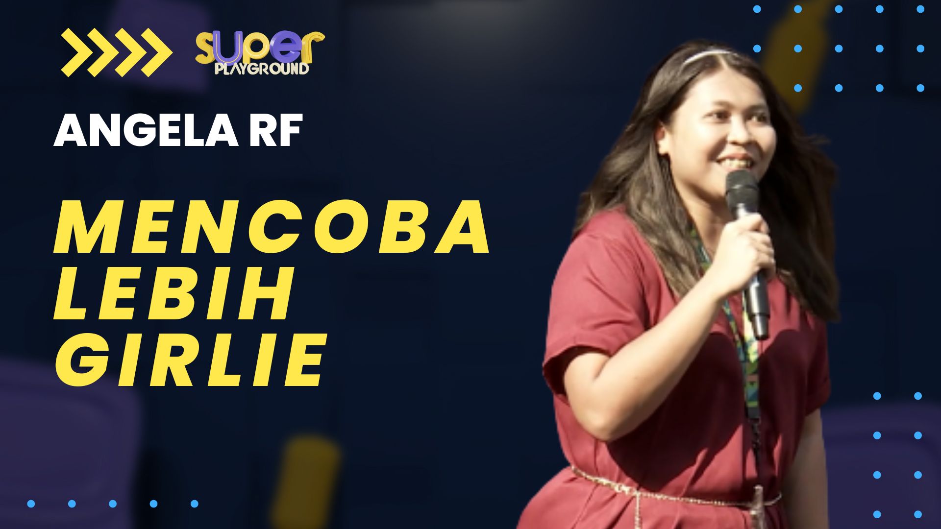 Stand Up Angela RF: Pacaran sama Bule Amerika dan Belanda Ternyata...... | Super Playground Vol. 1