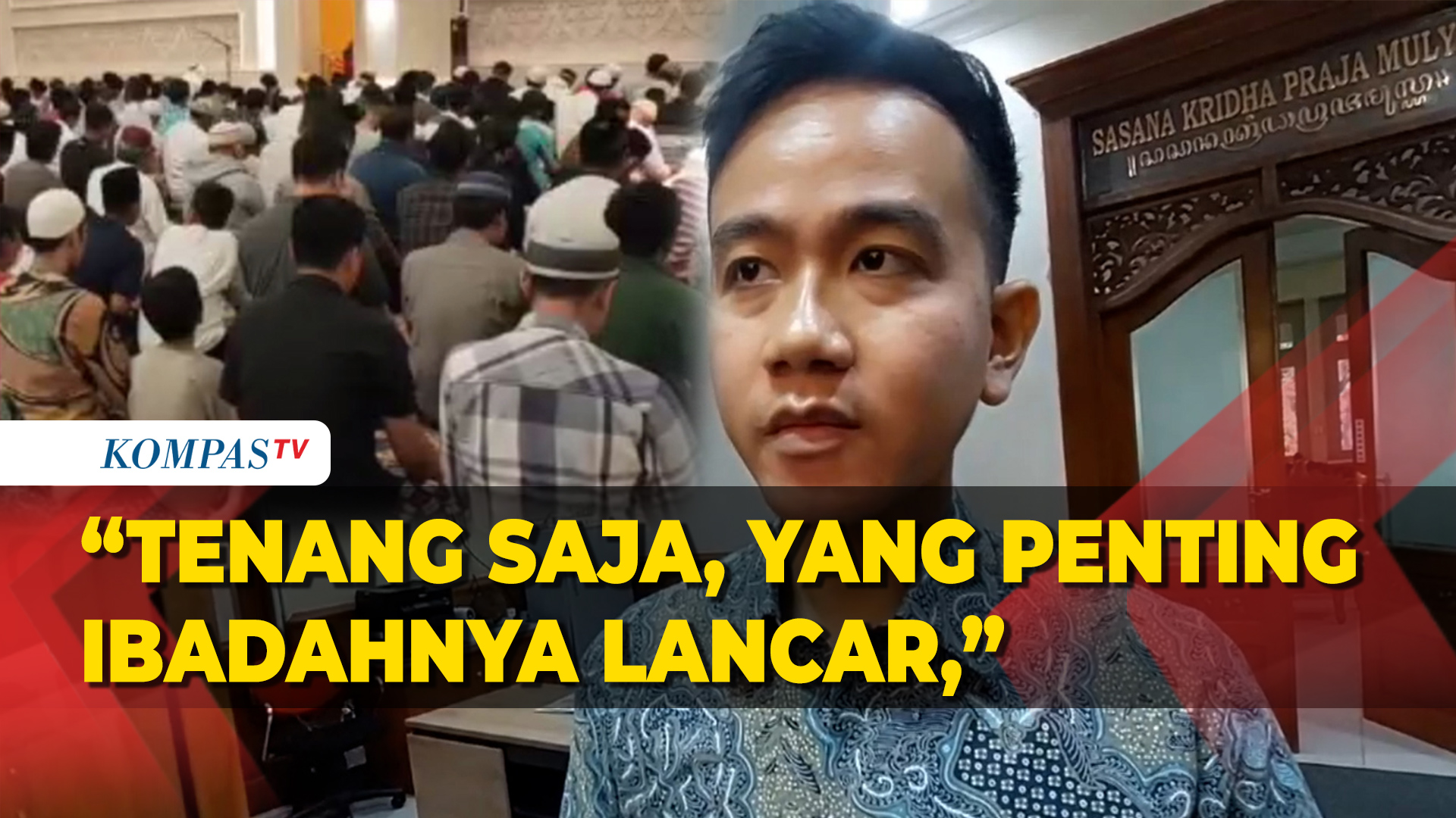 Gibran Maklumi Perbedaan Pelaksanaan Shalat Idul Adha 2023 di Solo