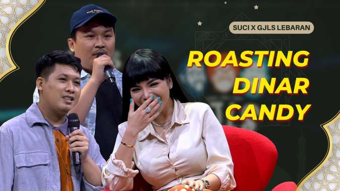 Dinar Candy Kena Roasting Ate dan Gautama, Bikin Ngakak