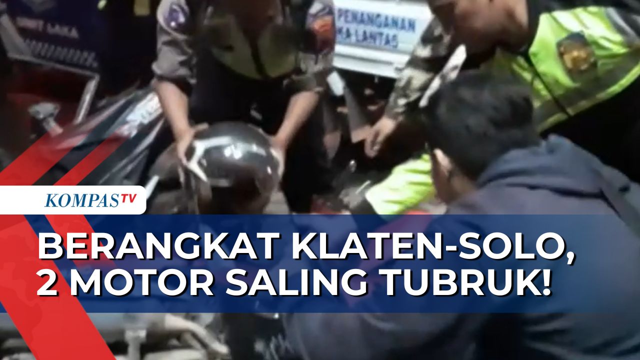 Berangkat Klaten-Solo & Sebaliknya, 2 Pemotor Saling Tabrak! Polres Klaten: 1 Korban Jiwa