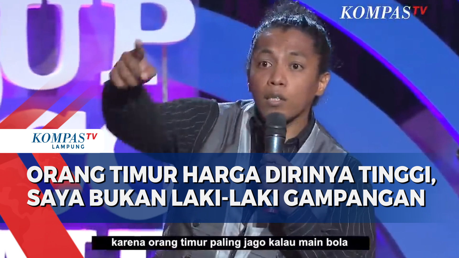 Stand Up Arie Kriting: Orang Timur Jago Main Bola Karena Kebiasaan Berburu